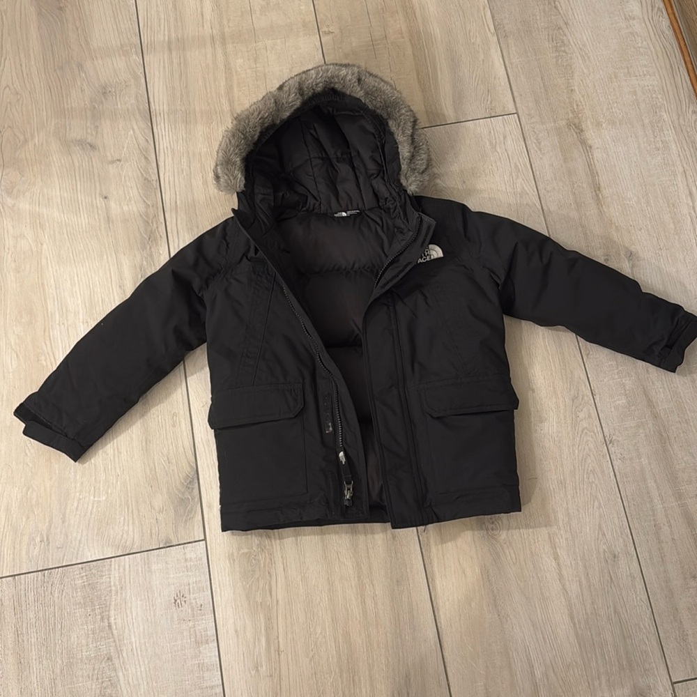Northface Kids’ Arctic Parka - Toddler Size 6. Black.